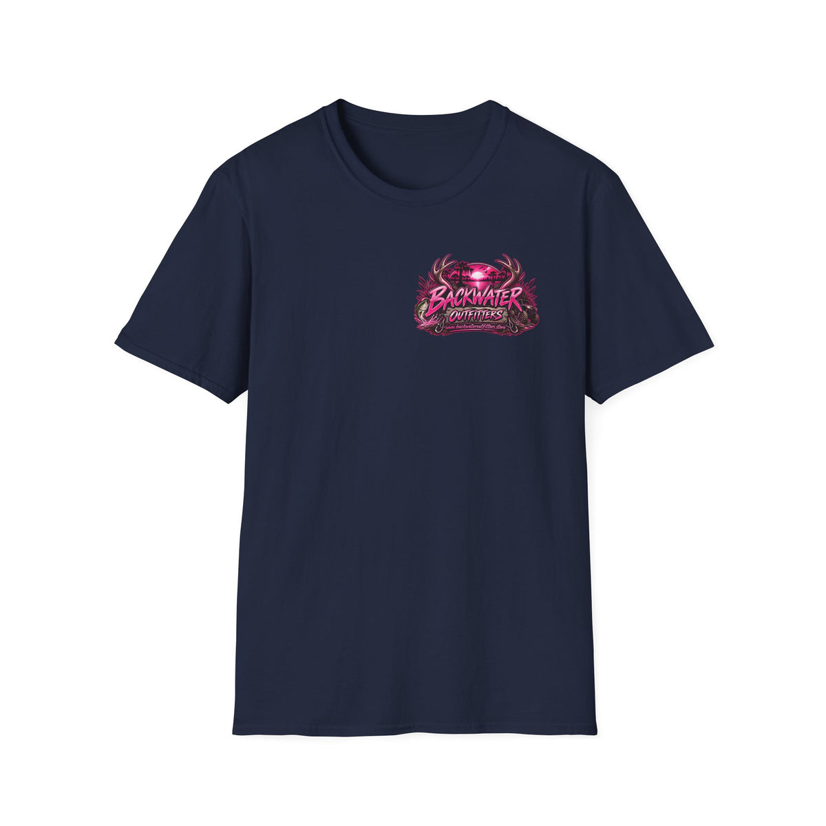 Women Mud Looks Better in Pink T-Shirt — Pink Mud Graphic Tee Printify