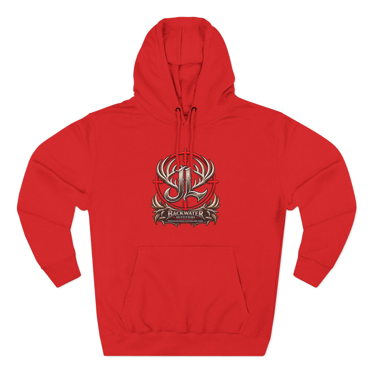 James Luker Indiana Creek Water Backwater Outfitters Hoodie Printify