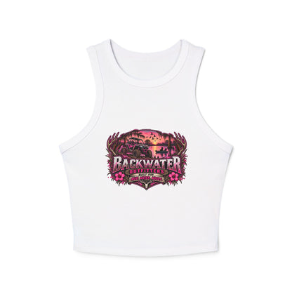 Women's Micro Rib Racer Tank Top