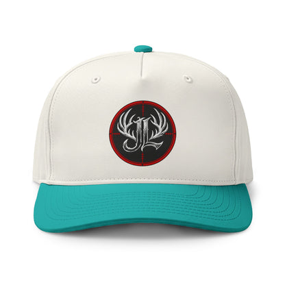 Embroidered Antler Crest Two-Tone Cap Printify