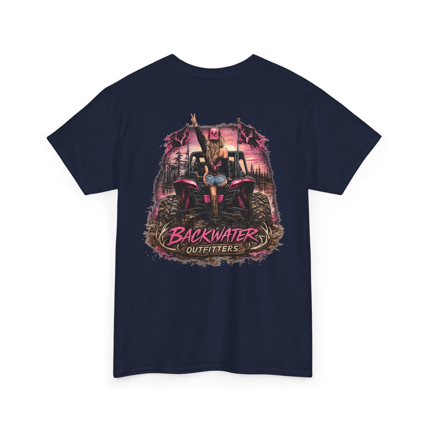 Backwater Outfitters T-Shirt — Fishing & Outdoors Graphic Tee