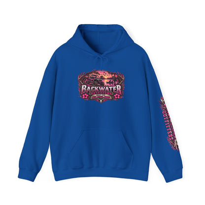 Backwater 'Wild At Heart' Hoodie – Outdoors Adventure Pullover Printify