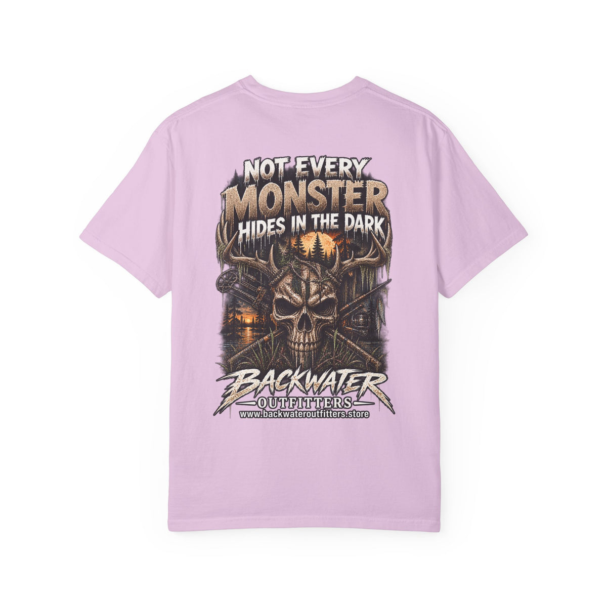 Not Every Monster Hides in the Dark Backwater Outfitters Graphic T-Shirt