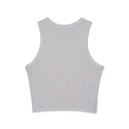 Backwater Outfitters Fish Hunt Ride Tank — Women's Graphic Racer Crop Top