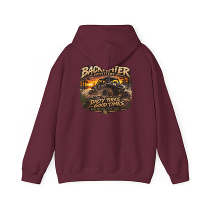 Backwater Outfitters 'Dirty Tires, Good Times' Hoodie
