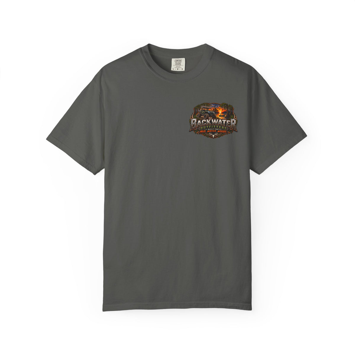 Backwater Outfitters Deer Graphic T-Shirt Printify