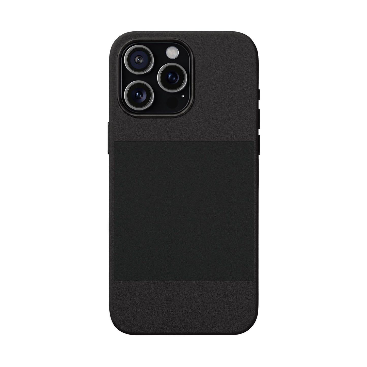 Engravable PU Leather Phone Case — Customizable Slim Protective Cover