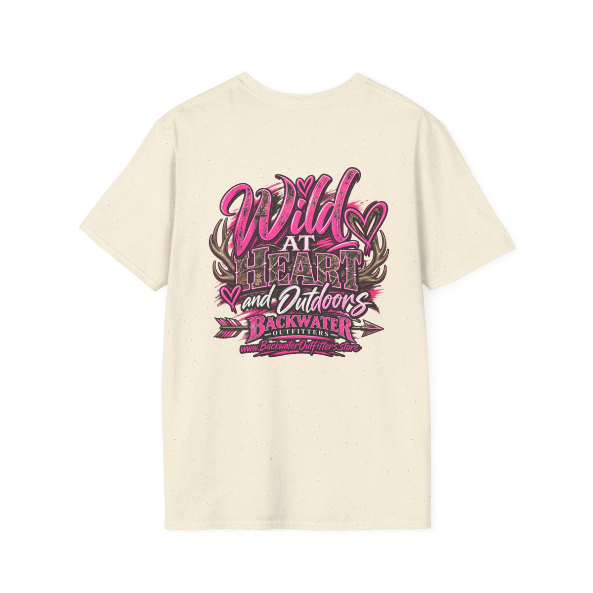 Women Wild at Heart Outdoor Backwater Graphic T-Shirt