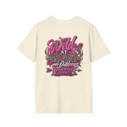 Women Wild at Heart Outdoor Backwater Graphic T-Shirt