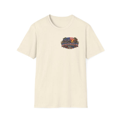 Hooked on Backwater Fishing T-Shirt — Bass Angler Graphic Tee Printify
