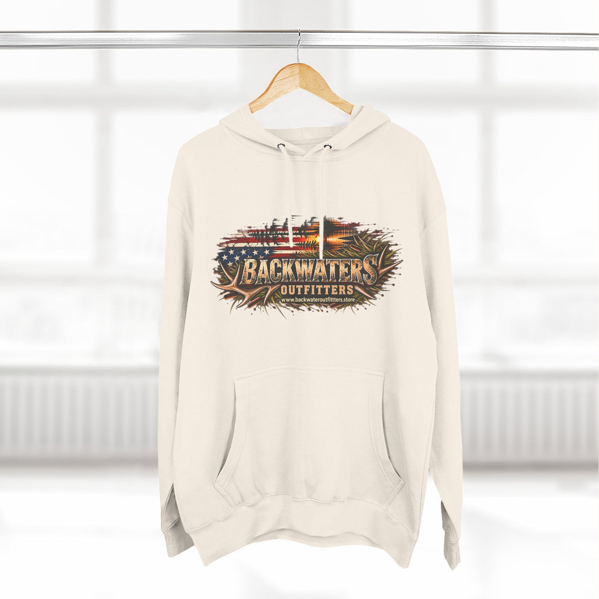 Backwater Outfitters “I Wasn’t Born to Fit In” Outdoor Hoodie