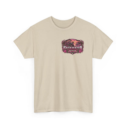 Backwater Sunset Tee — Coastal Fishing & Outdoors Graphic T-Shirt
