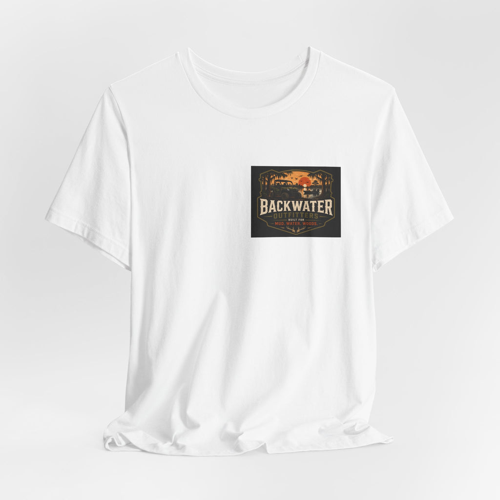 Backwater Outfitters Off‑Road Tee — "Dirty Tires Good Times" Adventure T‑Shirt