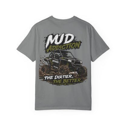 Backwater Outfitters Sunset Canoe T-Shirt — "Built for Mud. Water. Woods."