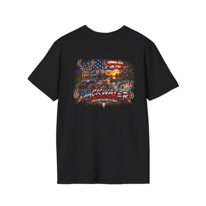 Delawareer Vintage American Flag T-Shirt