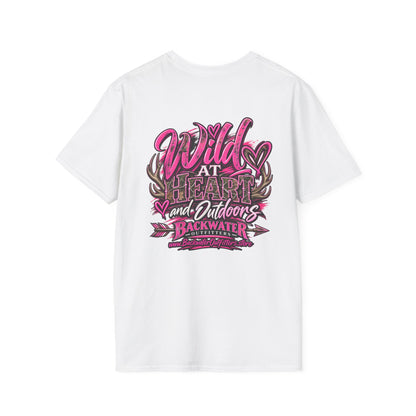 Women Wild at Heart Outdoor Backwater Graphic T-Shirt