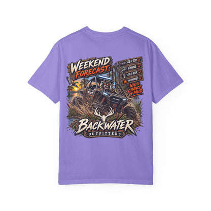Backwater Outfitters "Weekend Forecast" T-Shirt