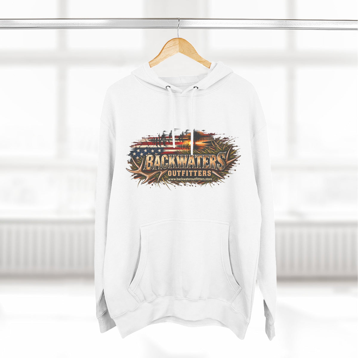 Backwater Outfitters “I Wasn’t Born to Fit In” Outdoor Hoodie
