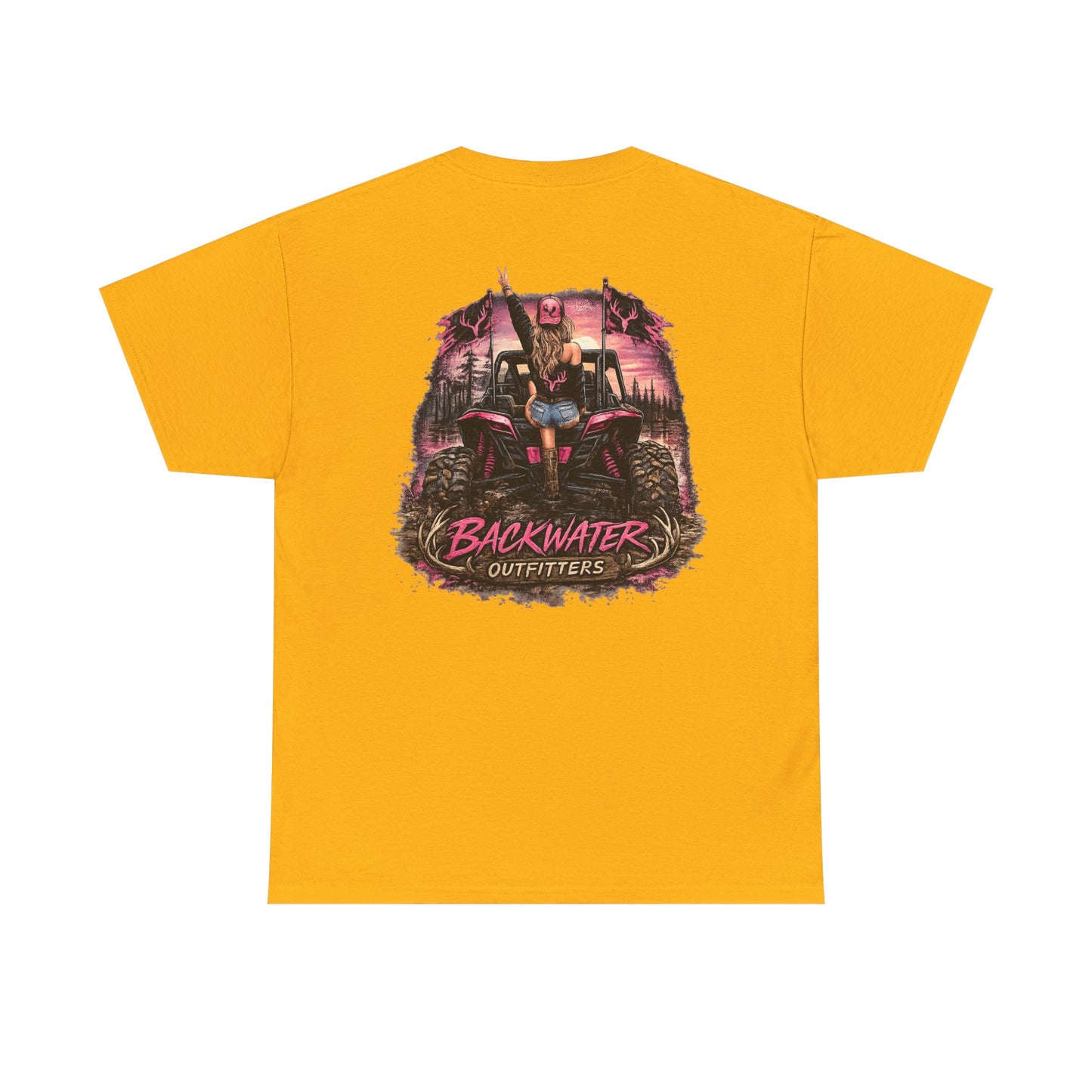 Backwater Outfitters T-Shirt — Fishing & Outdoors Graphic Tee