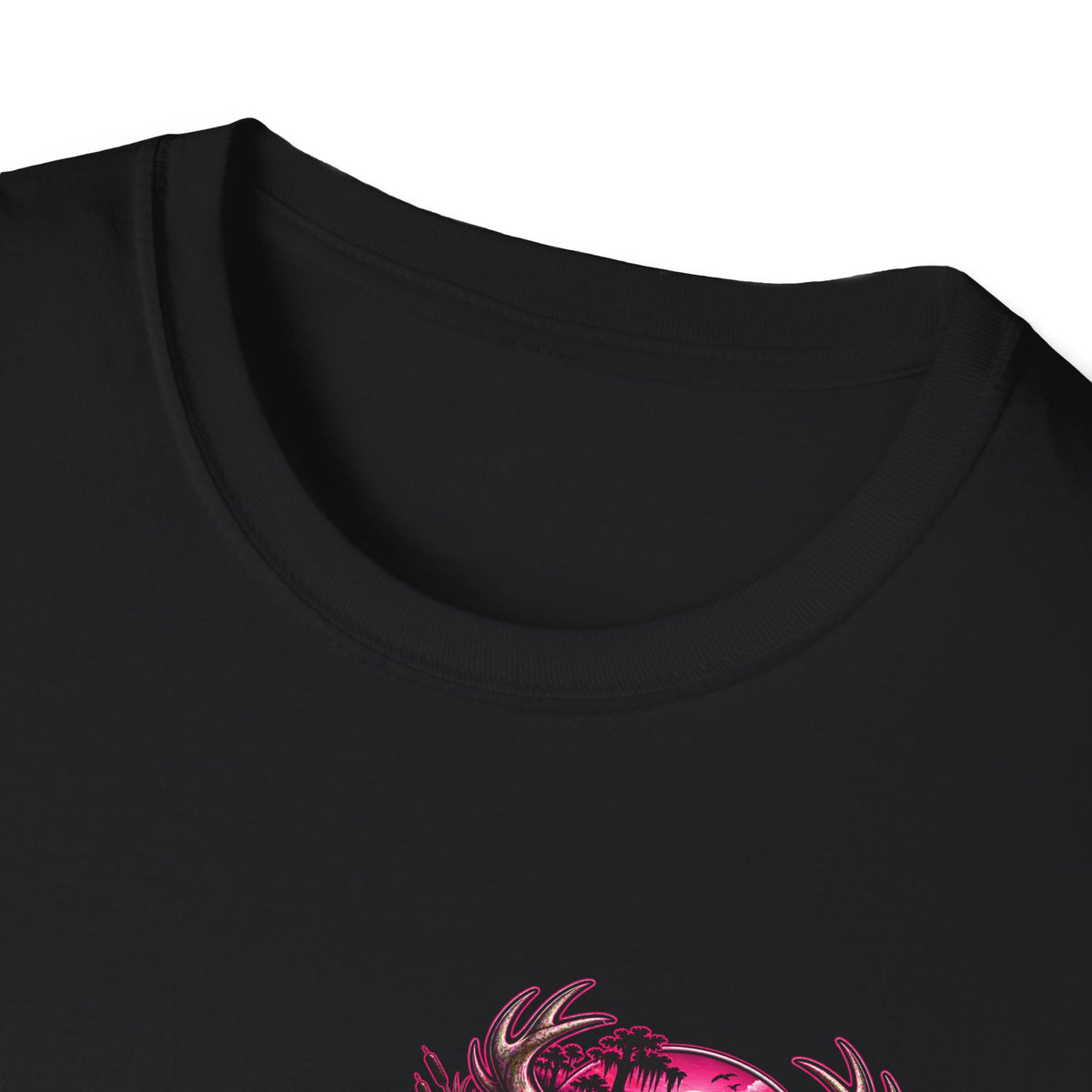 Women T-Shirt — "Backwater & Bad Decisions" Graphic Tee (Pink Palm Beach Vibes) Printify