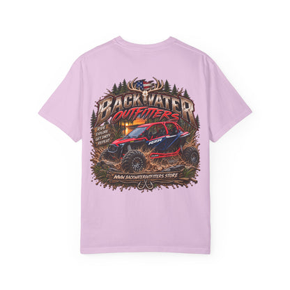 Off-Road UTV Graphic T-Shirt — "Backwater Outfitters" Adventure Tee