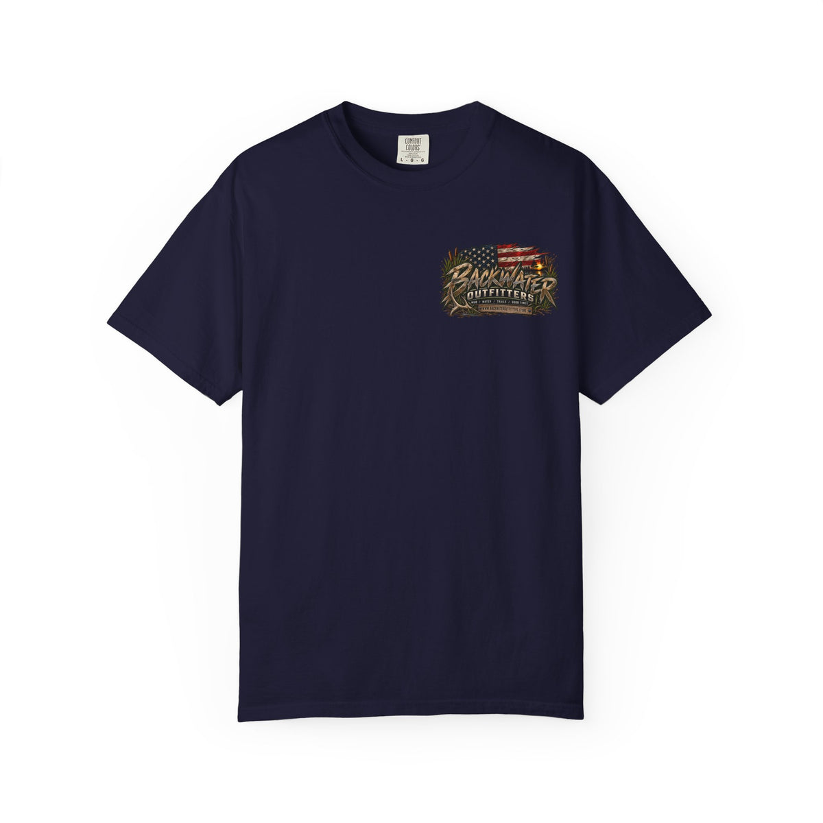 Backwater Outfitters American Flag T-Shirt