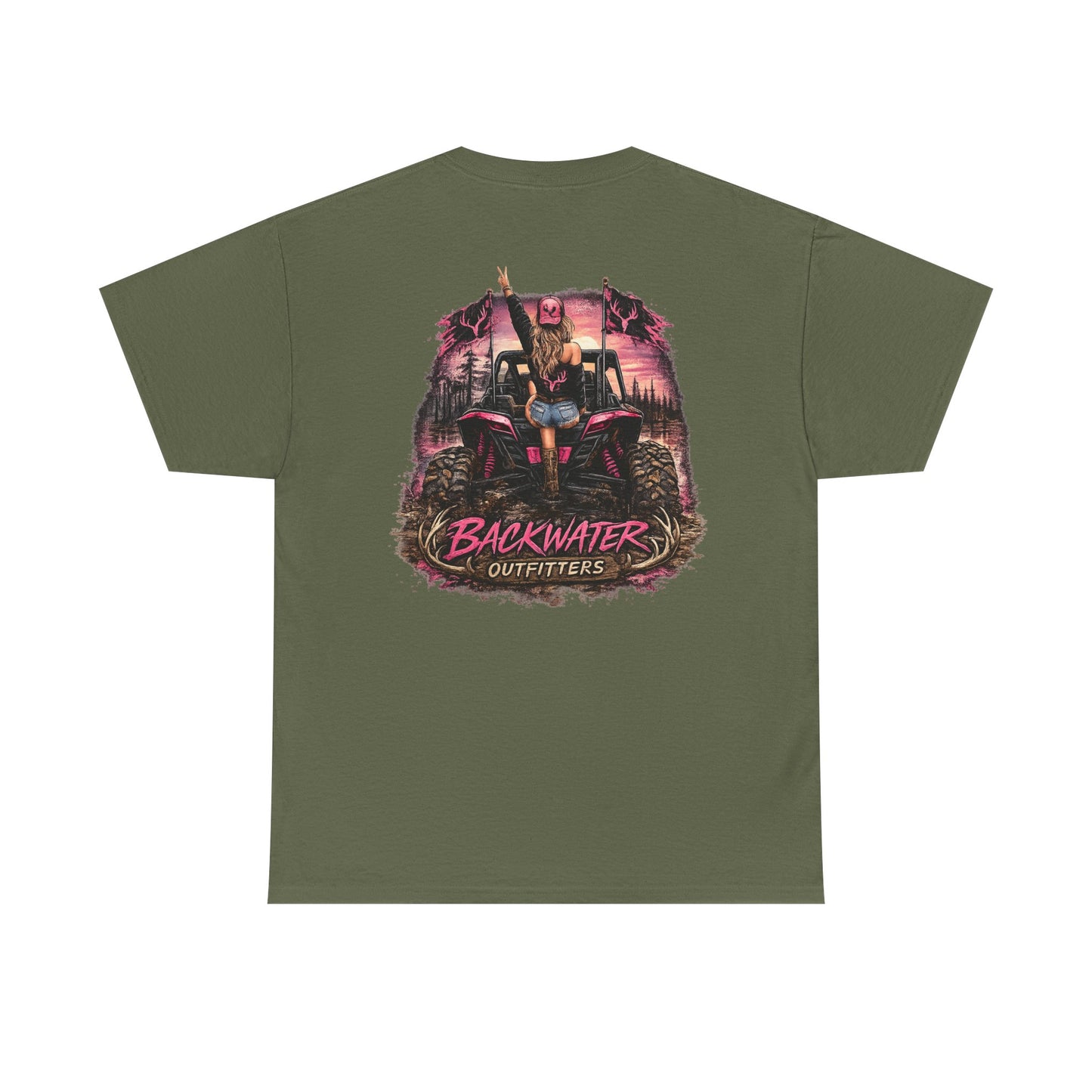 Backwater Outfitters T-Shirt — Fishing & Outdoors Graphic Tee