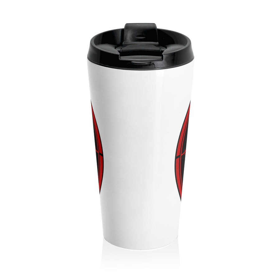Hunting Antler Monogram Stainless Steel Travel Mug Printify