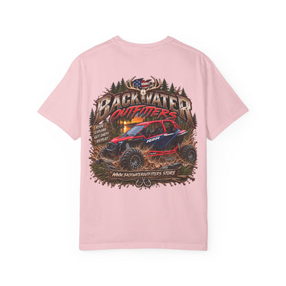 Off-Road UTV Graphic T-Shirt — "Backwater Outfitters" Adventure Tee
