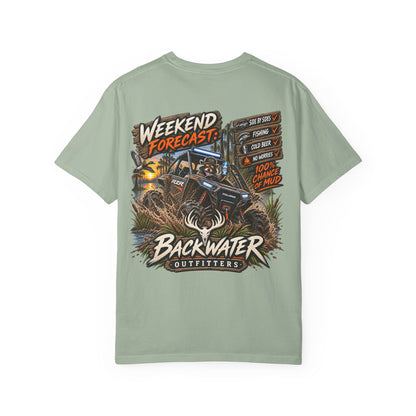 Backwater Outfitters "Weekend Forecast" T-Shirt