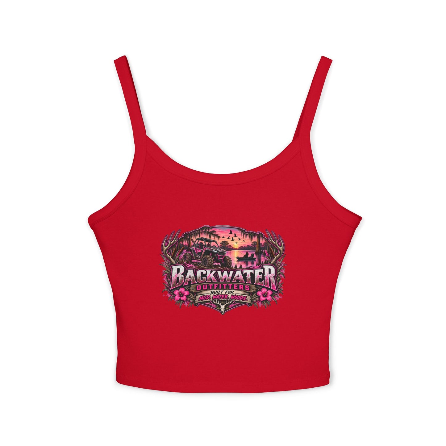 Backwater Outfitters Floral Sunset Tank