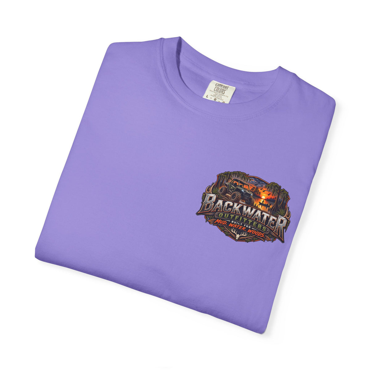 Backwater Outfitters Deer Graphic T-Shirt Printify