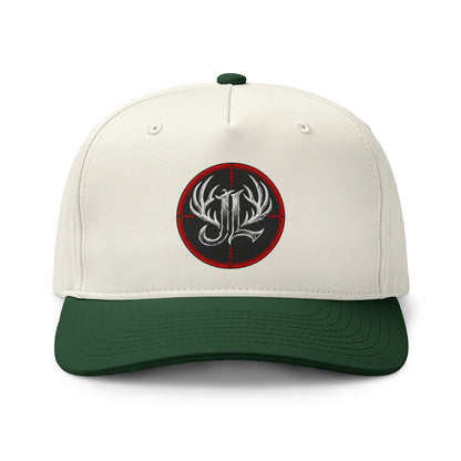 Embroidered Antler Crest Two-Tone Cap Printify