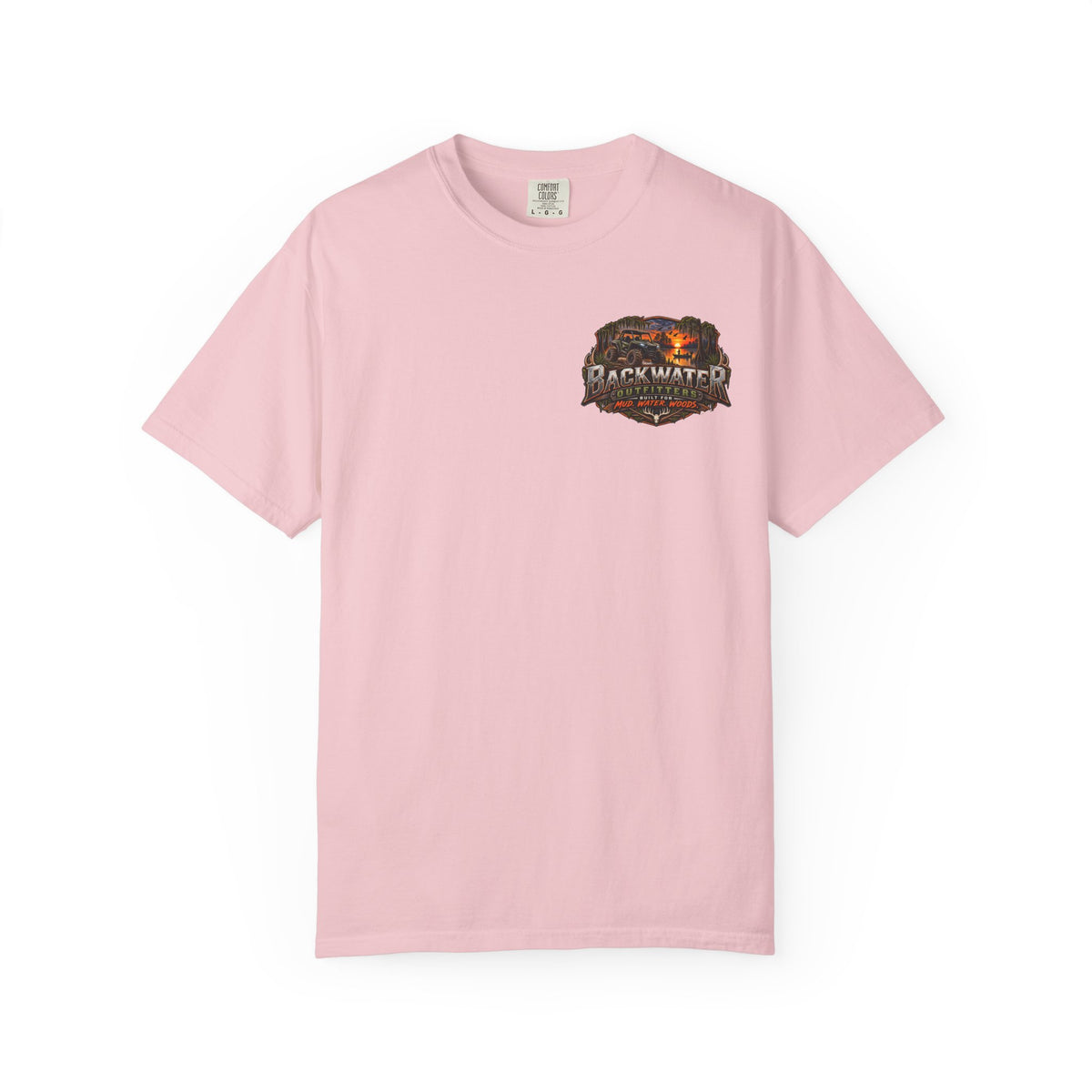 Backwater Outfitters Deer Graphic T-Shirt Printify