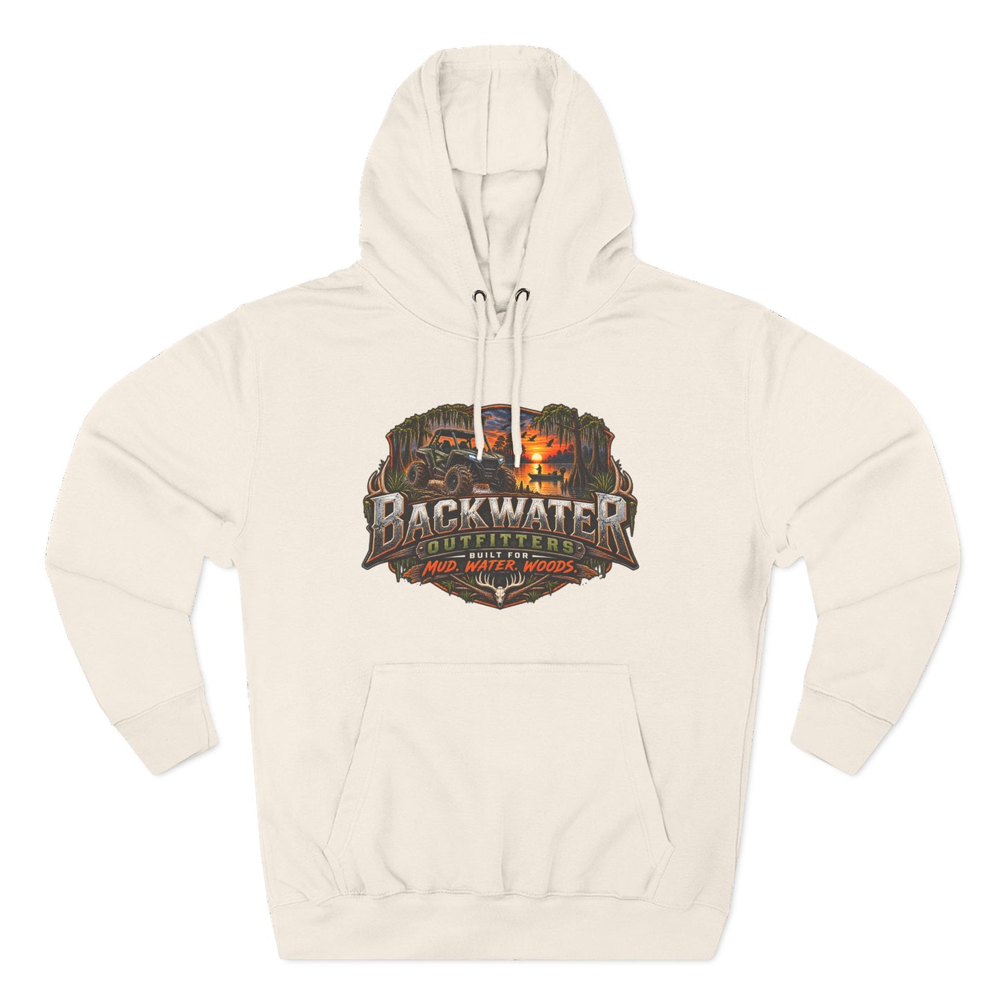 Backwater Outfitters Mud Bogging Hoodie — “If You Can Read This… Send It” Off-Road Pullover