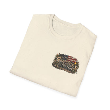 Simply Backwater Outfitters Flag Graphic T-Shirt — American Rustic Fishing Tee Printify