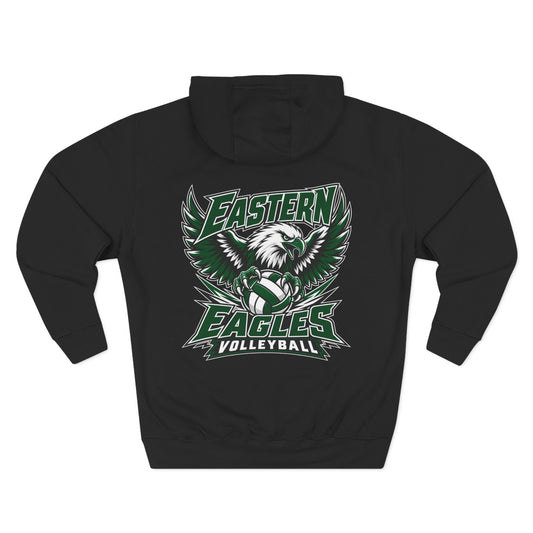 Eastern Eagles Volleyball Fleece Hoodie