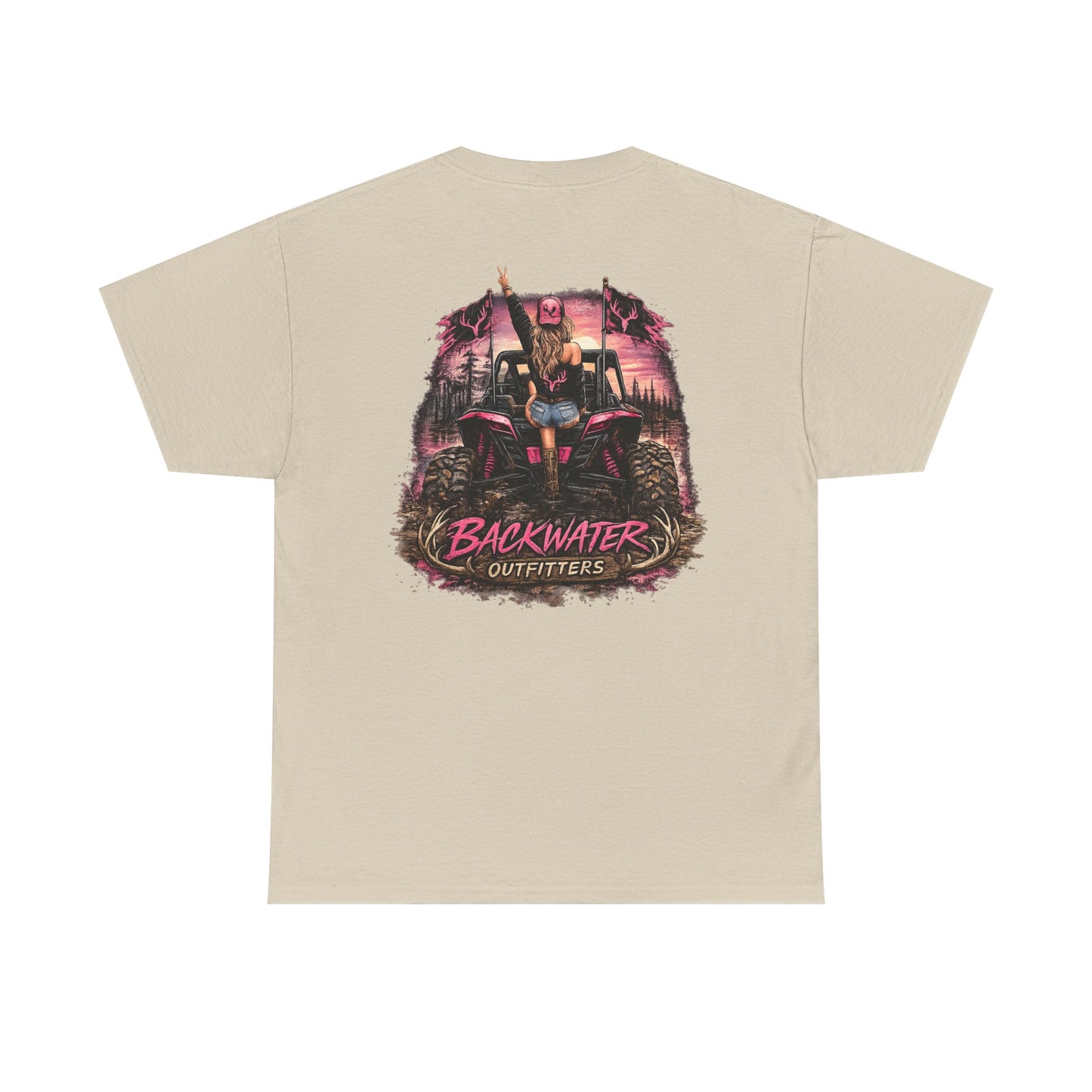 Backwater Outfitters T-Shirt — Fishing & Outdoors Graphic Tee