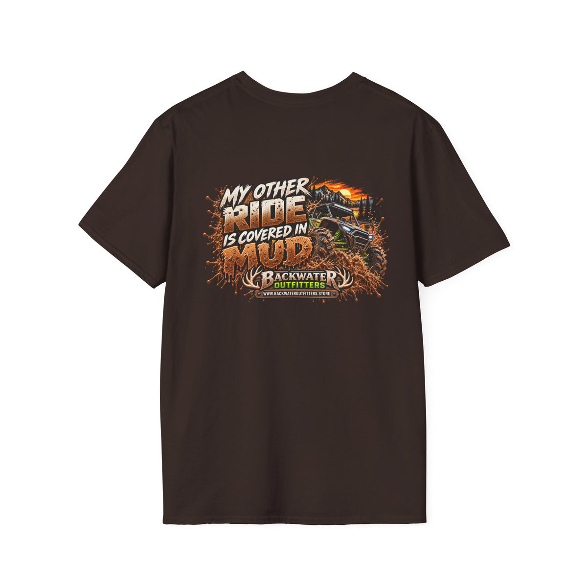 Buggy Mud Rider T-Shirt — “My Other Ride Is Covered in Mud” Off‑Road ATV Shirt Printify