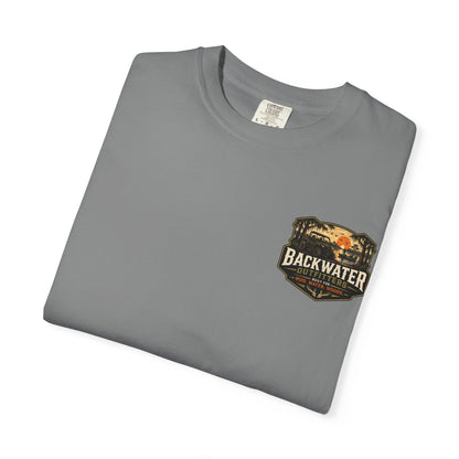 Backwater Outfitters UTV Adventure T-Shirt — "Ride Hard, Live Outdoors" Graphic Tee