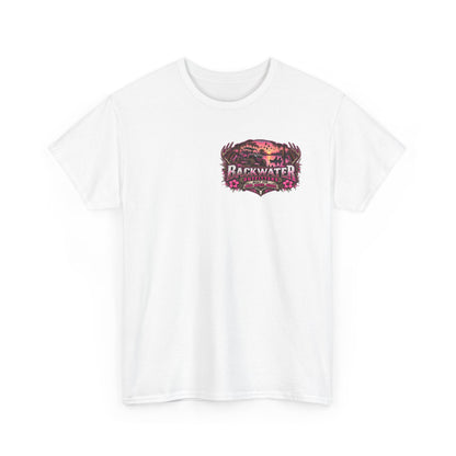 Backwater Sunset Tee — Coastal Fishing & Outdoors Graphic T-Shirt