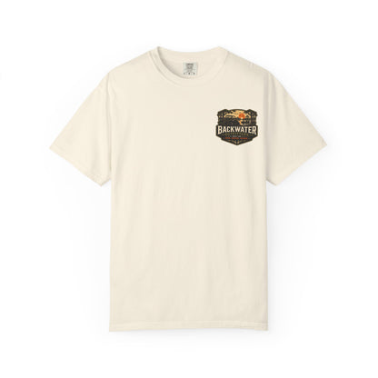 Backwater Outfitters UTV Adventure T-Shirt — "Ride Hard, Live Outdoors" Graphic Tee