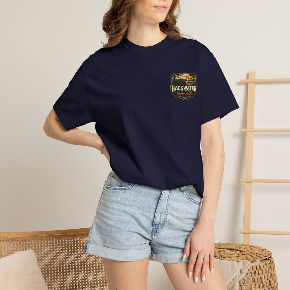 Backwater Outfitters "Weekend Forecast" T-Shirt Printify