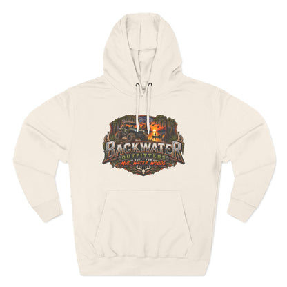 Backwater Outfitters Off-Road Hoodie – "Life's Better in the Backwoods" Graphic
