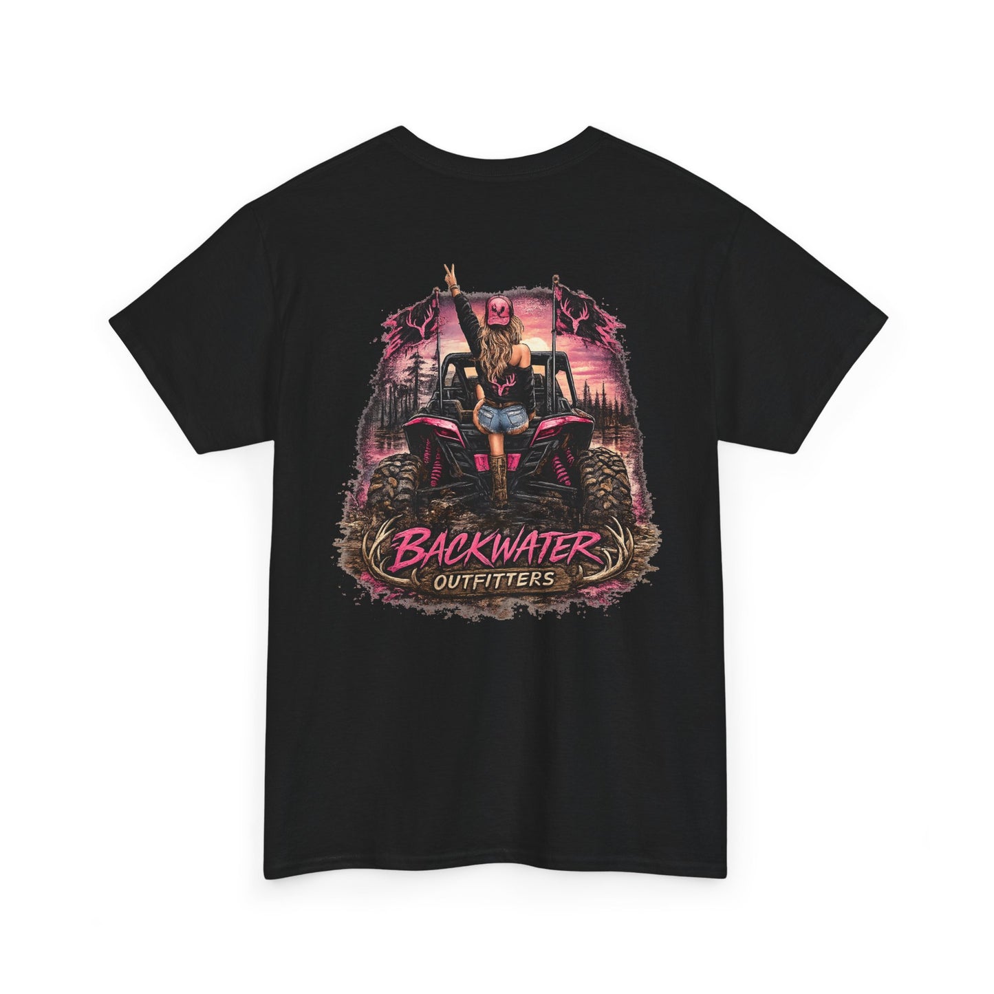 Backwater Outfitters T-Shirt — Fishing & Outdoors Graphic Tee