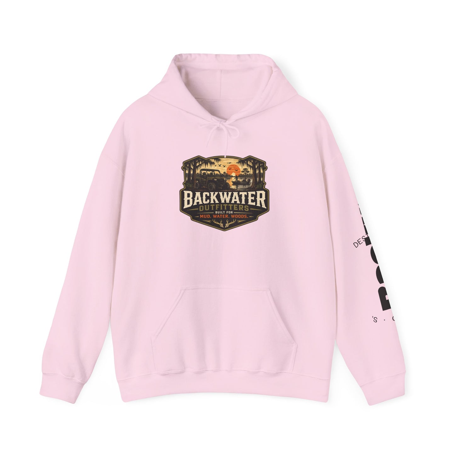 Backwater Outfitters Hoodie – Off‑Road UTV Adventure Sweatshirt