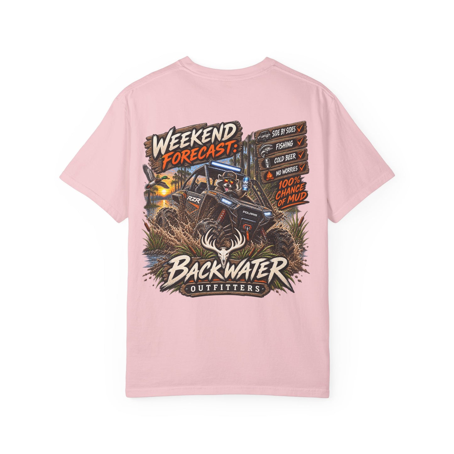 Backwater Outfitters "Weekend Forecast" T-Shirt