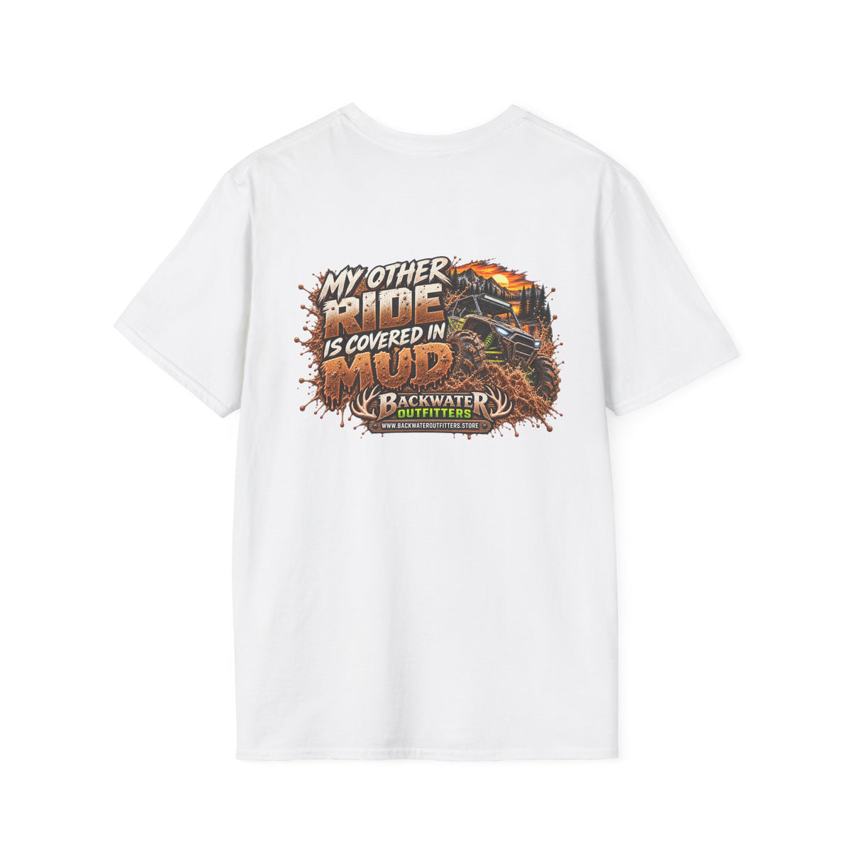 Buggy Mud Rider T-Shirt — “My Other Ride Is Covered in Mud” Off‑Road ATV Shirt Printify
