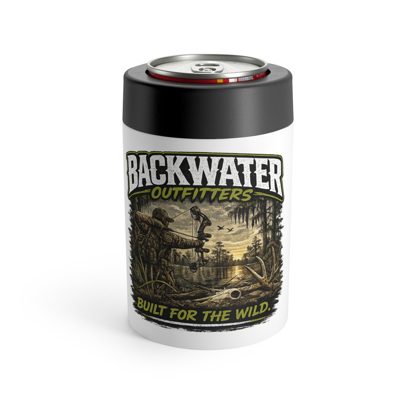 Backwater Outfitters Can Cooler — 'Built for the Wild' Insulated Can Holder
