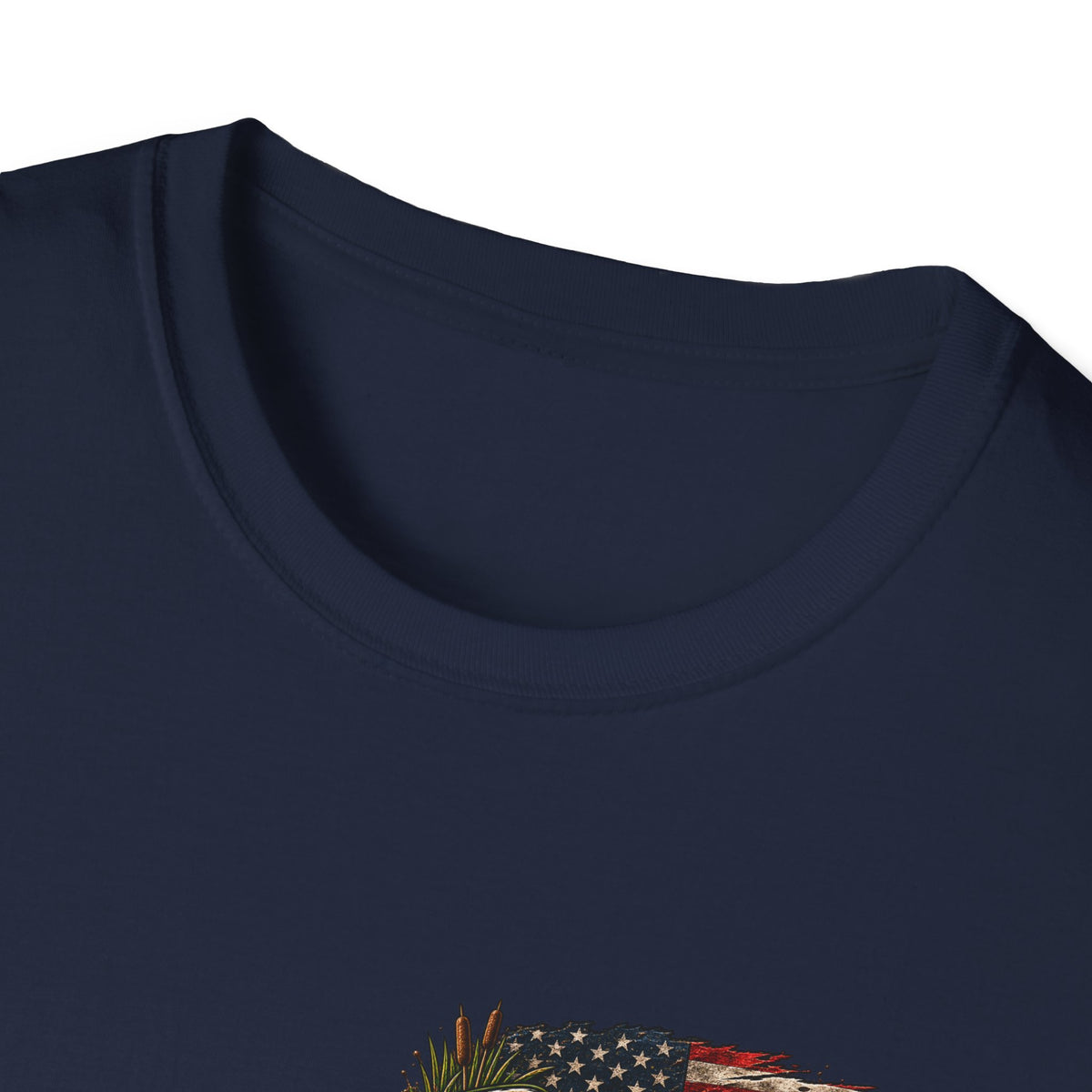 Simply Backwater Outfitters Flag Graphic T-Shirt — American Rustic Fishing Tee Printify
